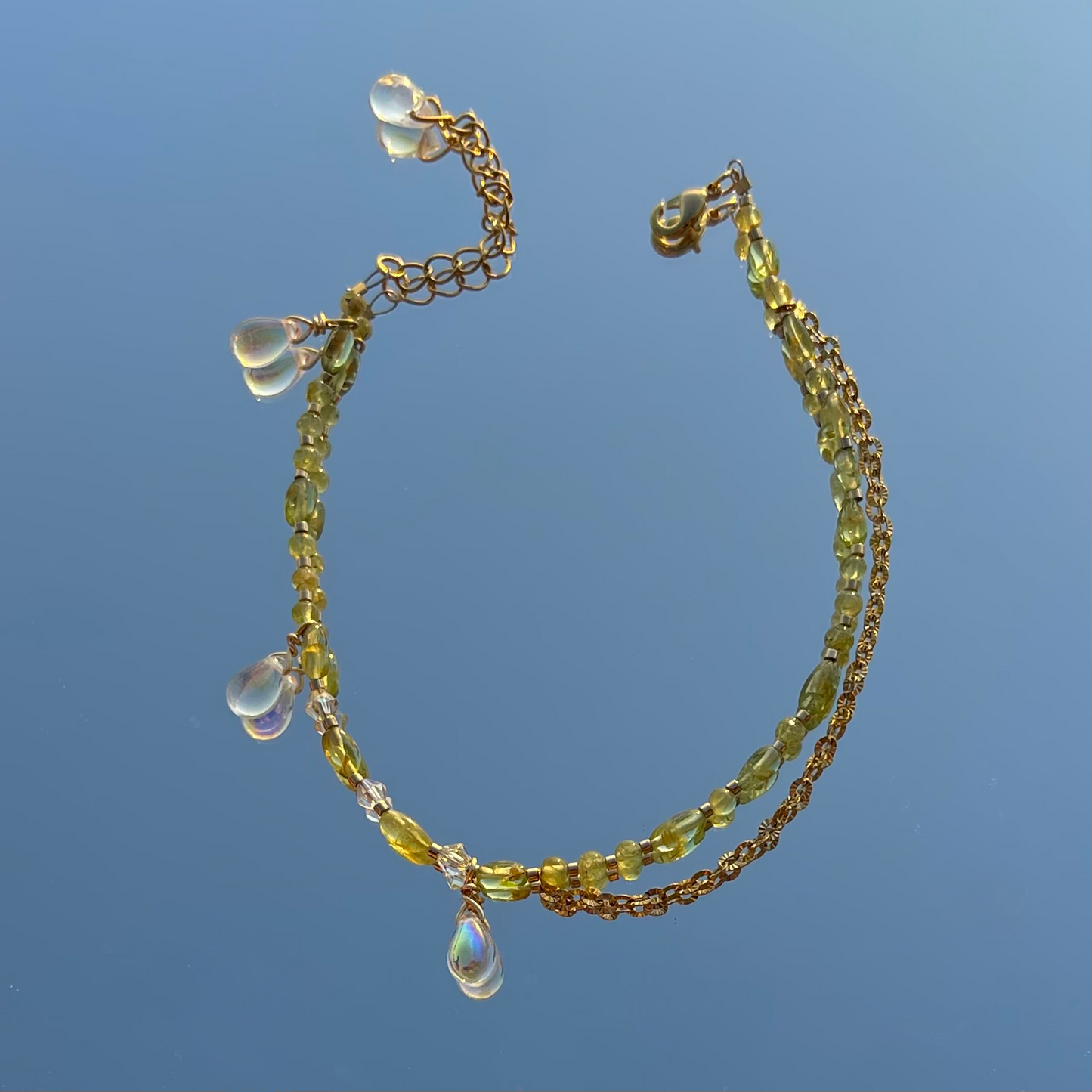 Peridot Anklet