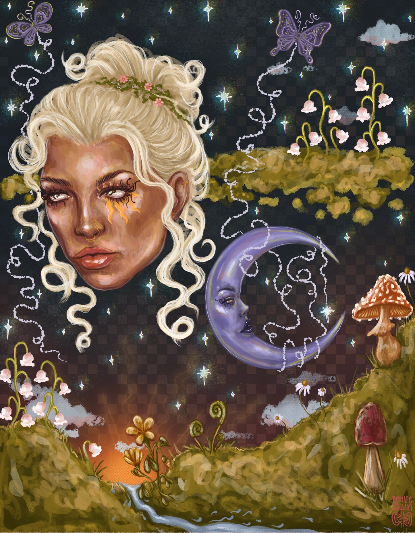 Every Night She Brings the Sun to His Knees